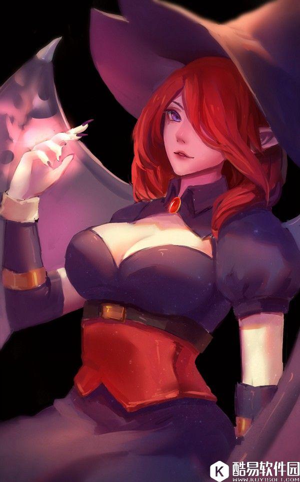 lol堕落天使莫甘娜h全彩本子 英雄联盟莫甘娜同人邪恶帝漫画