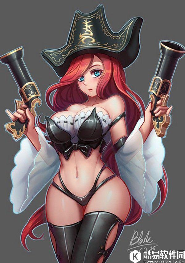 lol赏金猎人厄运小姐h全彩本子 英雄联盟厄运小姐邪恶帝漫画