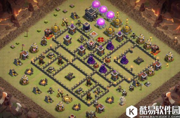 部落冲突亚洲联赛九本部战阵型详解