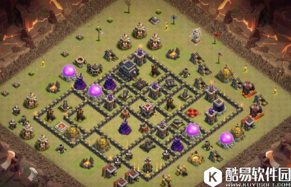 部落冲突亚洲联赛九本部战阵型详解