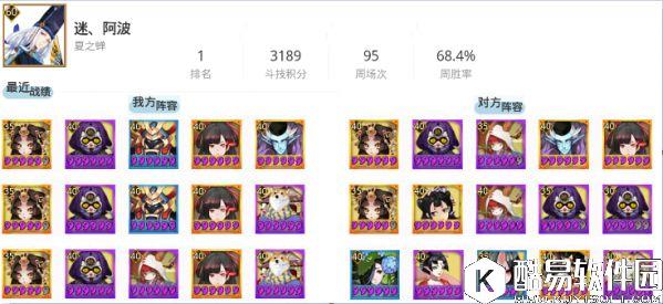 阴阳师8.19平安京斗技登顶战报:斗技第一辅助辉夜姬 阴阳师8.19平安京斗技登顶战报:斗技第一辅助辉夜姬