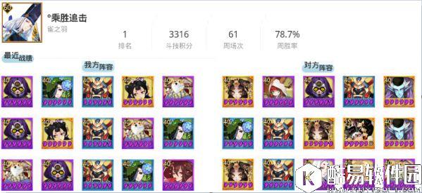 阴阳师8.19平安京斗技登顶战报:斗技第一辅助辉夜姬 阴阳师8.19平安京斗技登顶战报:斗技第一辅助辉夜姬