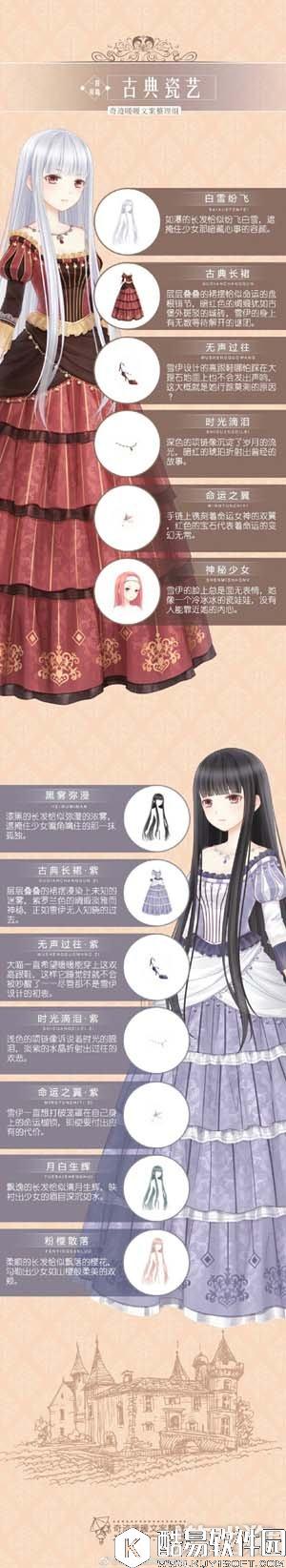 奇迹暖暖一路相随古典瓷艺文案欣赏