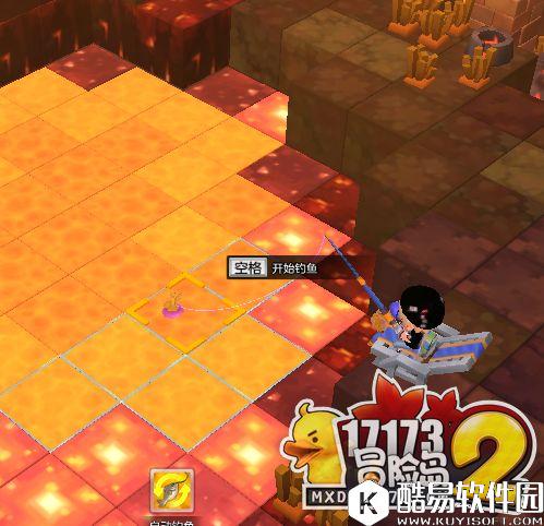 冒险岛2钓鱼攻略 弗洛里噗噗，熔岩河太鱼在哪儿钓