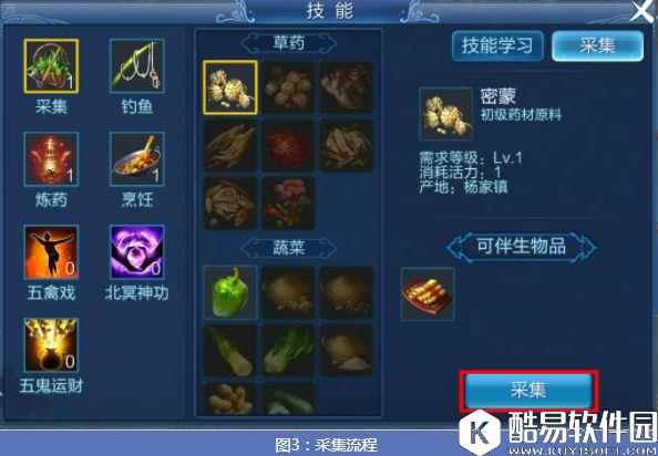 倩女幽魂生活技能攻略 生活技能分类解析