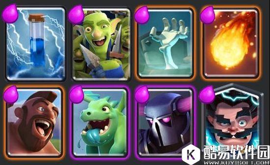 皇室战争皮卡野猪卡组 针对环境越级挑战