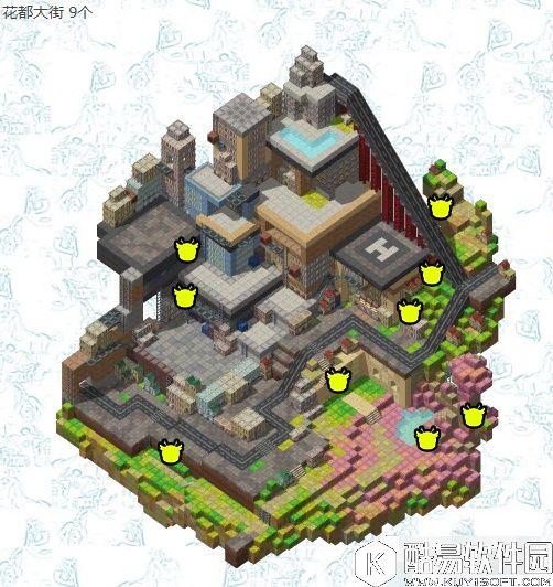 冒险岛2黑金市金箱子位置——花都大街