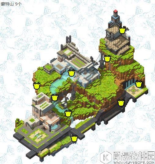 冒险岛2黑金市金箱子位置——蒙特山