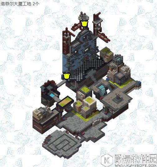 冒险岛2黑金市金箱子位置——洛菲尔大厦工地