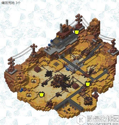 冒险岛2黑金市金箱子位置——痛苦荒地