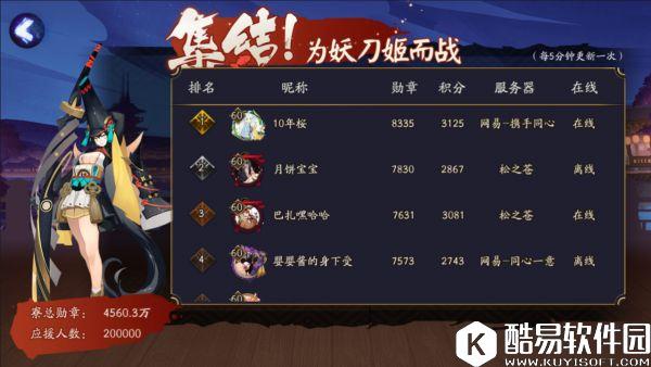 阴阳师全民应援第二周战报 附带低段位阵容推荐 阴阳师全民应援第二周战报 附带低段位阵容推荐