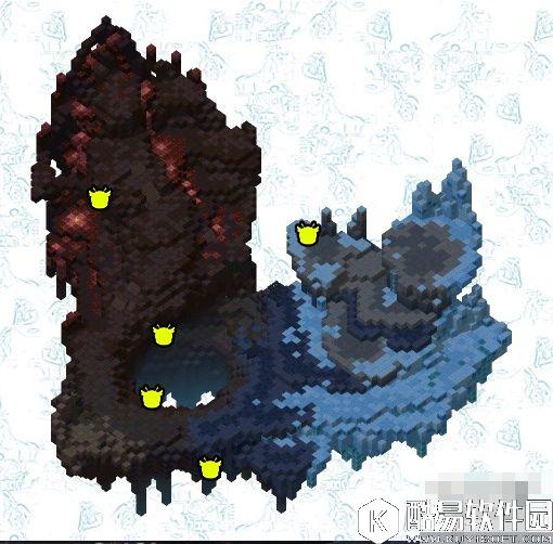 冒险岛2金箱子位置 47级冰冻熔岩洞穴（勇士部落）