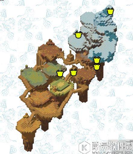 冒险岛2金箱子位置 44级天路（勇士部落）