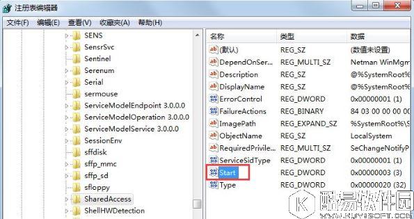 win7无法启用共享访问提示错误1061如何解决