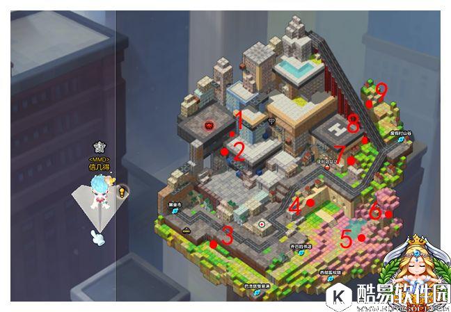 冒险岛2黄金宝箱坐标点 黑金市地图宝箱分布