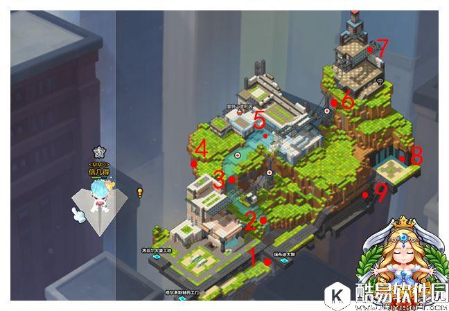 冒险岛2黄金宝箱坐标点 黑金市地图宝箱分布