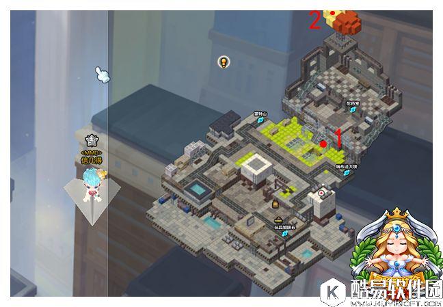 冒险岛2黄金宝箱坐标点 黑金市地图宝箱分布