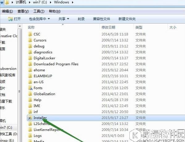 win7下如何移动installer文件夹   win7下移动installer文件夹的方法