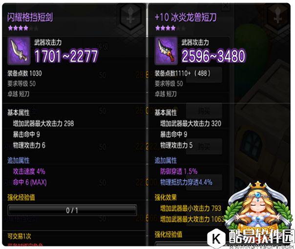 大神代言权威定制 冒险岛2各职业装备属性选择