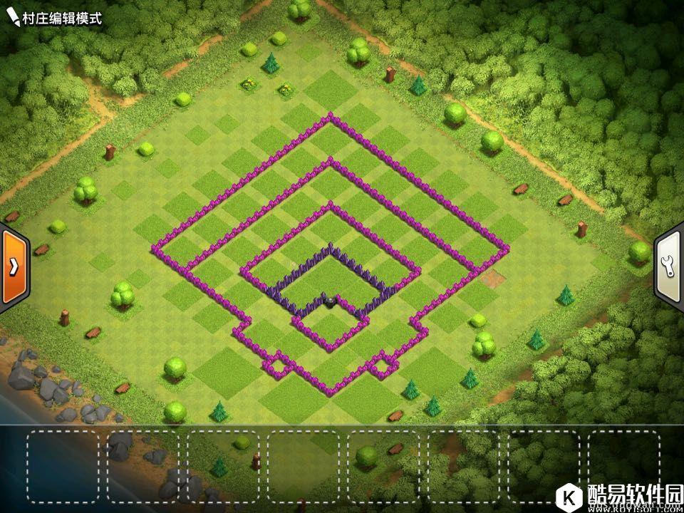 加农炮已改装！部落冲突8本多层架构另类回字阵