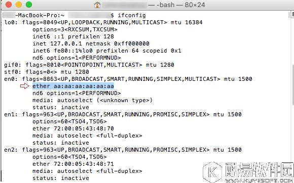 苹果电脑mac地址如何修改 苹果电脑MAC地址修改的方法