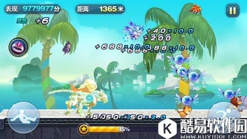 天天酷跑怪盗喵是你两万米长跑的绝佳精灵