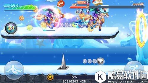 天天酷跑多人对战最受欢迎的飞天萌喵组合