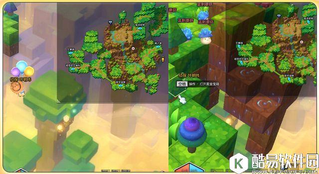 冒险岛2蘑菇丛林黄金宝箱位置大全