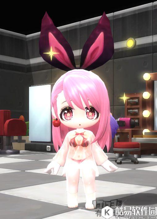 冒险岛2服装DIY展示 可爱的薄纱泳装比基尼