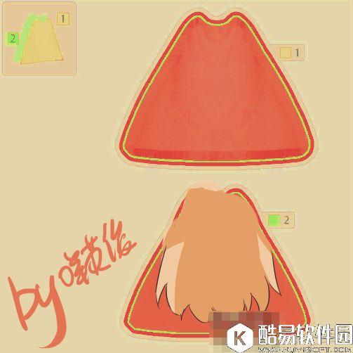 冒险岛2服装DIY设计 干物妹小埋可爱的小埋妹妹来一只