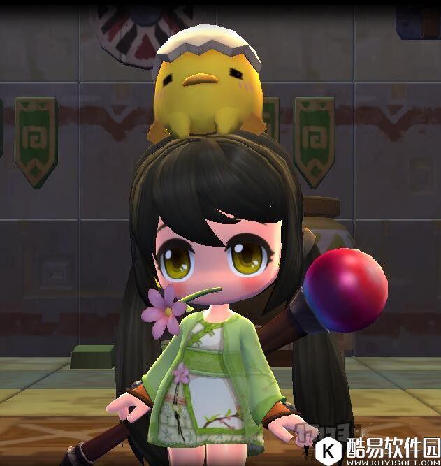 冒险岛2古风服装DIY 春意昂扬的绿色古风衣服