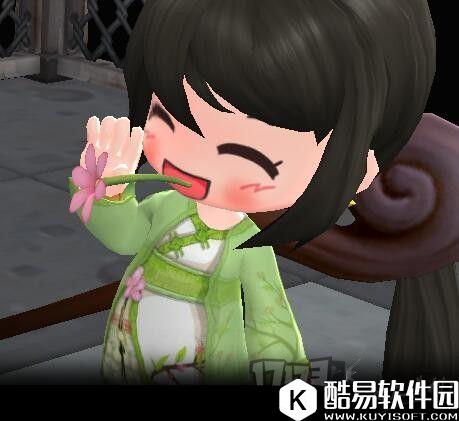 冒险岛2古风服装DIY 春意昂扬的绿色古风衣服