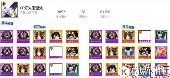 阴阳师10.14平安京斗技登顶战况：花鸟卷疯狂carry