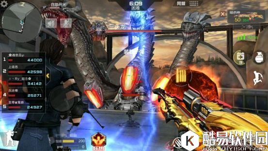 穿越火线手游 世界BOSS三头龙拆分教学，困难模式也能手到擒来