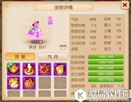 梦幻西游手游 为什么评分2500+的宝宝比3600+的还厉害？