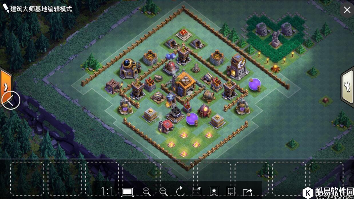 部落冲突夜世界7本初期阵型！摆阵思路不断改进