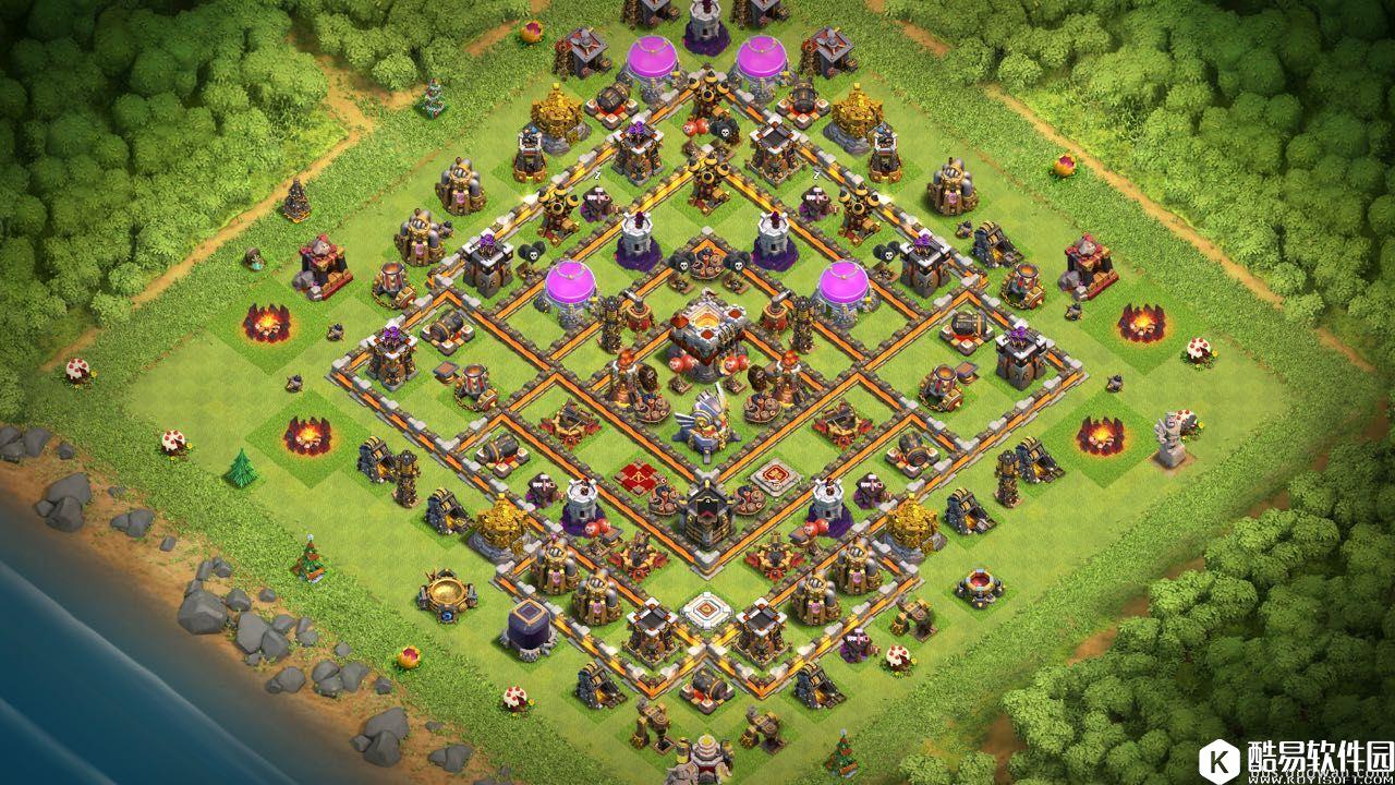 部落冲突11本冲杯原创阵分享！连弩请全部对空