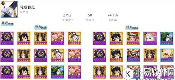 阴阳师10.21平安京斗技登顶战况：反打小妹金鱼姬