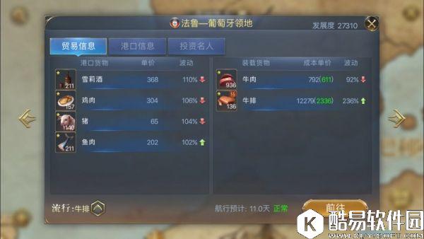 大航海之路牛排怎么做 怎么跑商做牛排