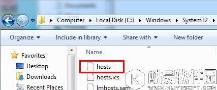 win7系统下hosts文件在哪    win7系统下hosts文件位置