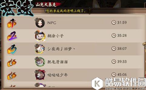 阴阳师山兔大暴走竞速即将开启 这套环下去你真的要死