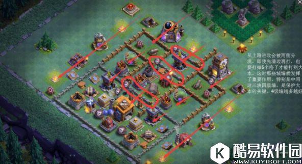 部落冲突专坑低级野蛮人！COC夜世界冲杯4000杯实用阵型