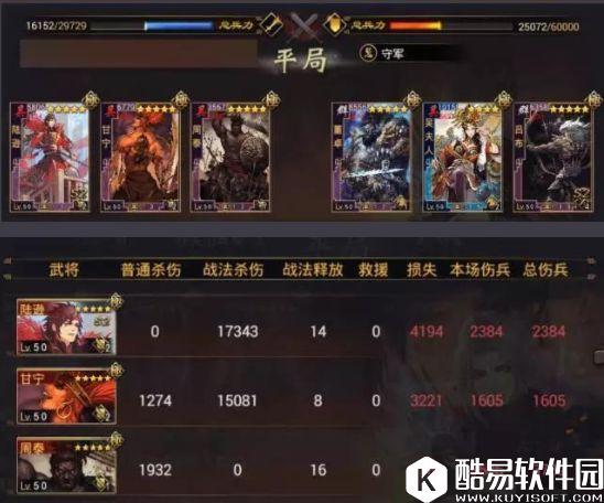 率土之滨周泰全方位的评析 周泰扛起防守大旗