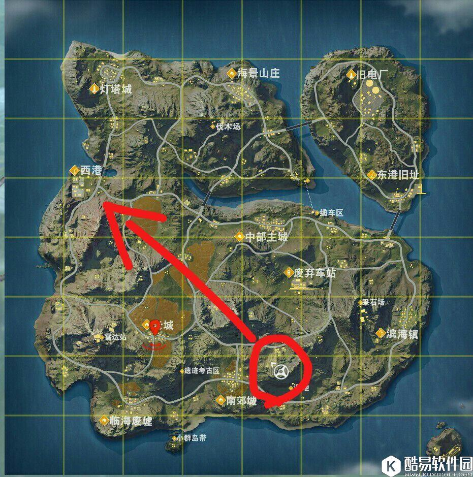 荒野行动资源点推荐攻略 荒野行动哪里有资源点 荒野行动资源点推荐攻略 荒野行动哪里有资源点