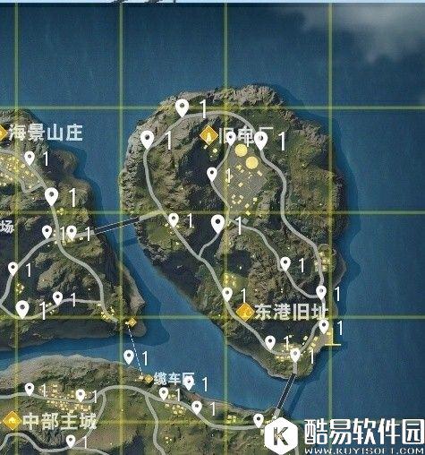 荒野行动载具刷新点一览 荒野行动刷车点在哪