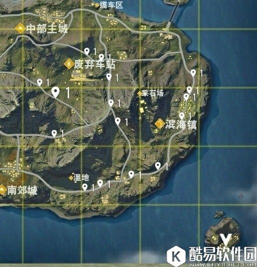 荒野行动载具刷新点一览 荒野行动刷车点在哪