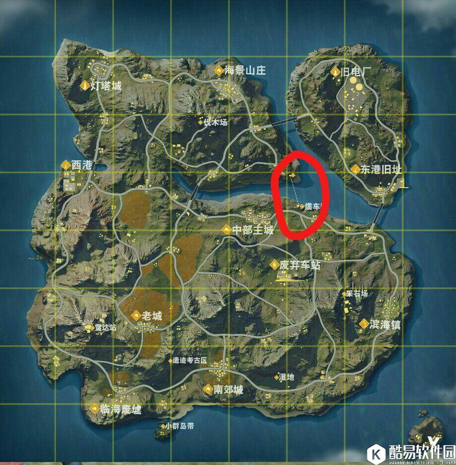 荒野行动缆车在哪 荒野行动怎么坐缆车