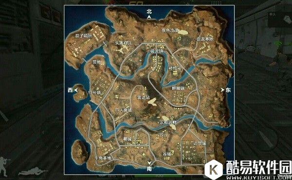 在CF荒岛特训中你该优先考虑蹲点的三种地形