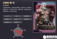 率土之滨五星沙摩柯 蛮夷首领健卒不殆战法解析