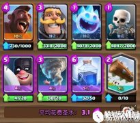 皇室战争锦标赛热门卡组：高机动的飞斧闪电猪流